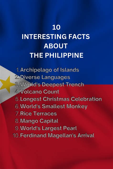 10 Interesting Facts About The Philippines .